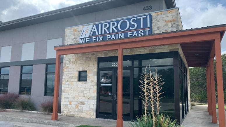 The Airrosti Dripping Springs building located to the west of Austin, TX.