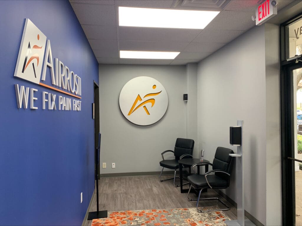 Photo of the lobby at Airrosti Lake Jackson