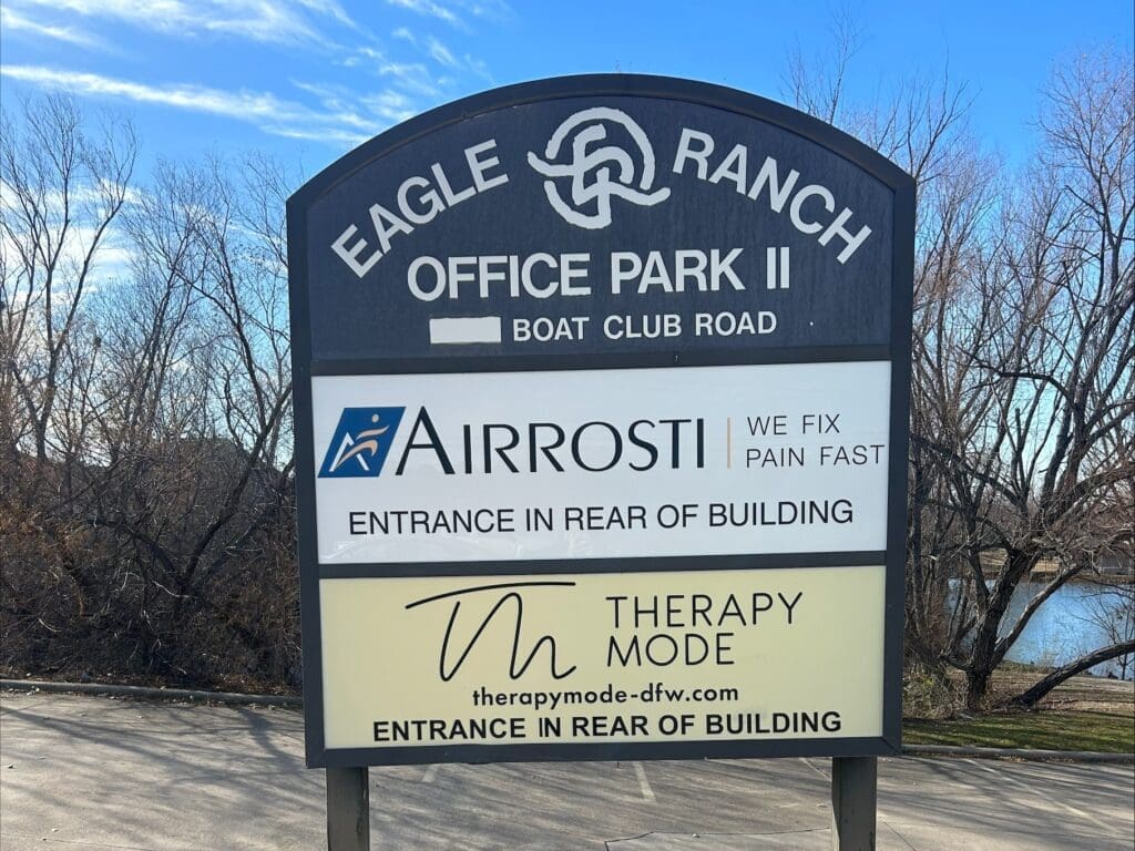 exterior marquis at Airrosti Lake Worth