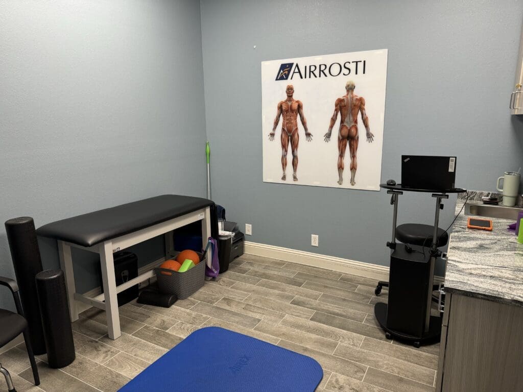 a photo of the recovery room at Airrosti Murphy