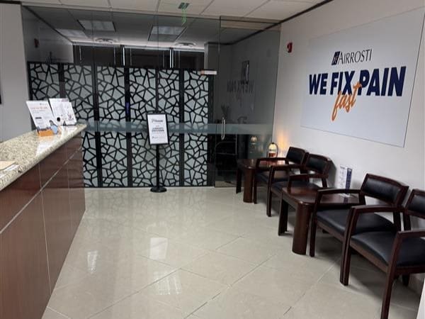 Lobby at Airrosti North Dallas