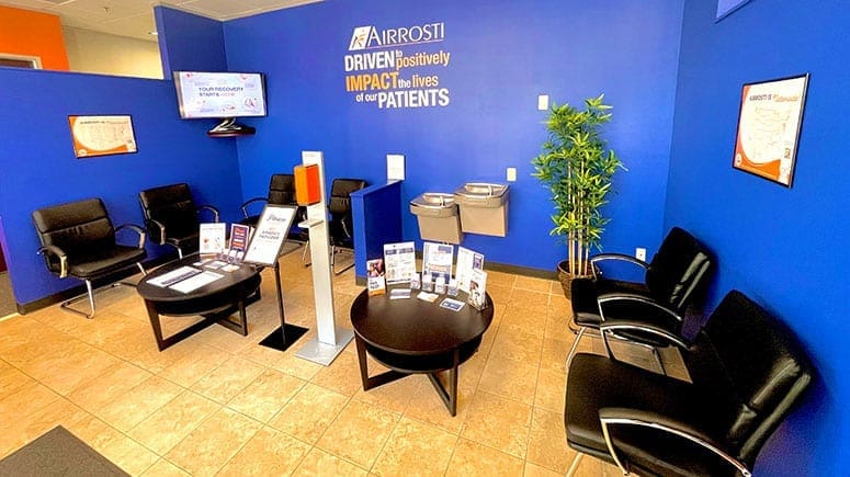 Photo of lobby at Airrosti Sugar Land
