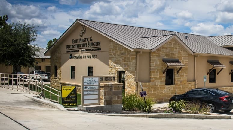 The exterior of the building at Airrosti Westover Hills