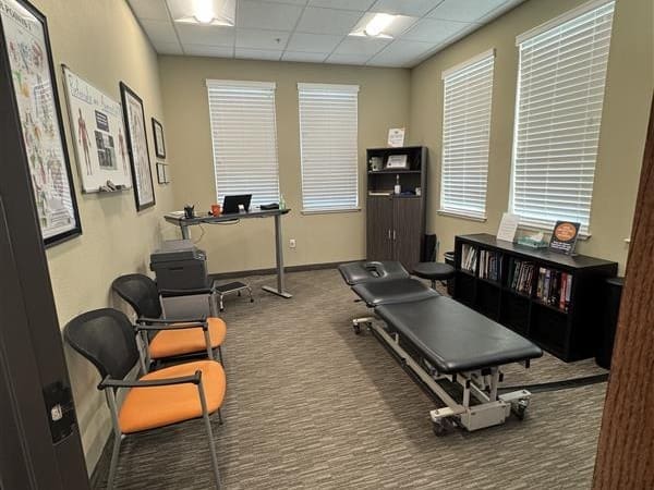 Treatment room at Airrosti Flower Mound