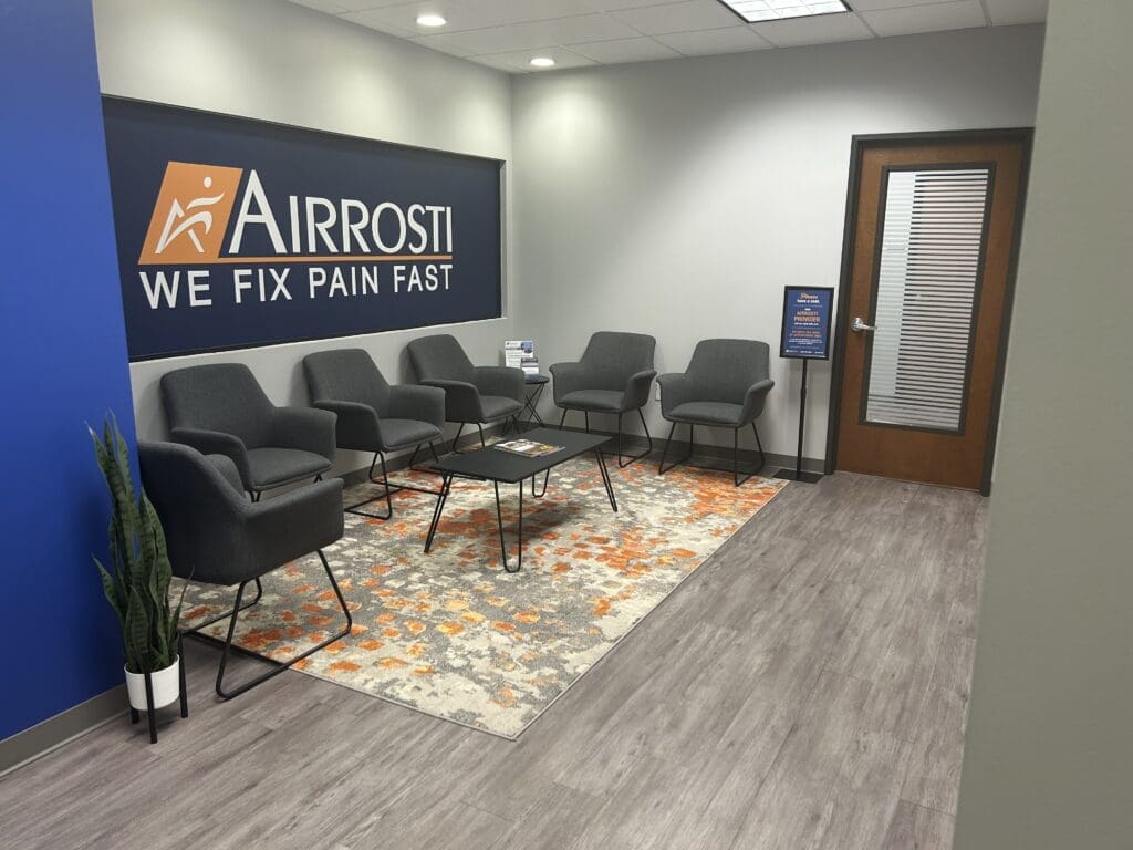 Lobby at Airrosti Frisco Square