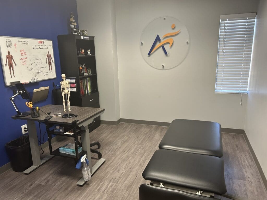 Treatment room at Airrosti Frisco Square