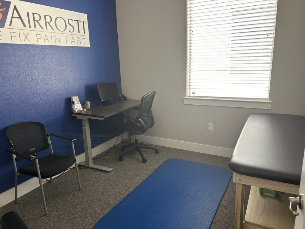 Recovery room at Airrosti Prosper