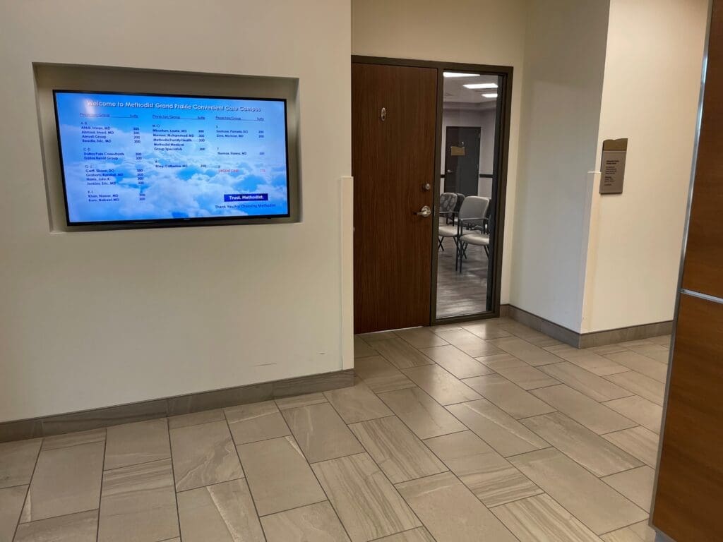 interior entrance at Airrosti South Grand Prairie