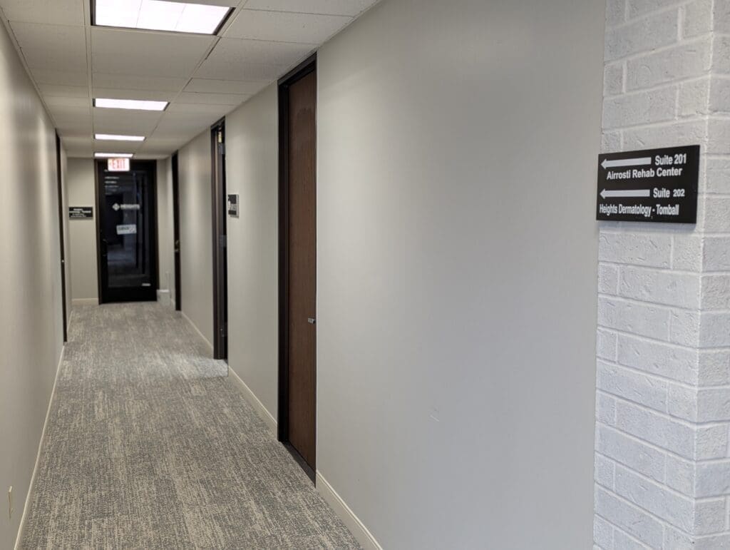 Hallway at Airrosti Tomball
