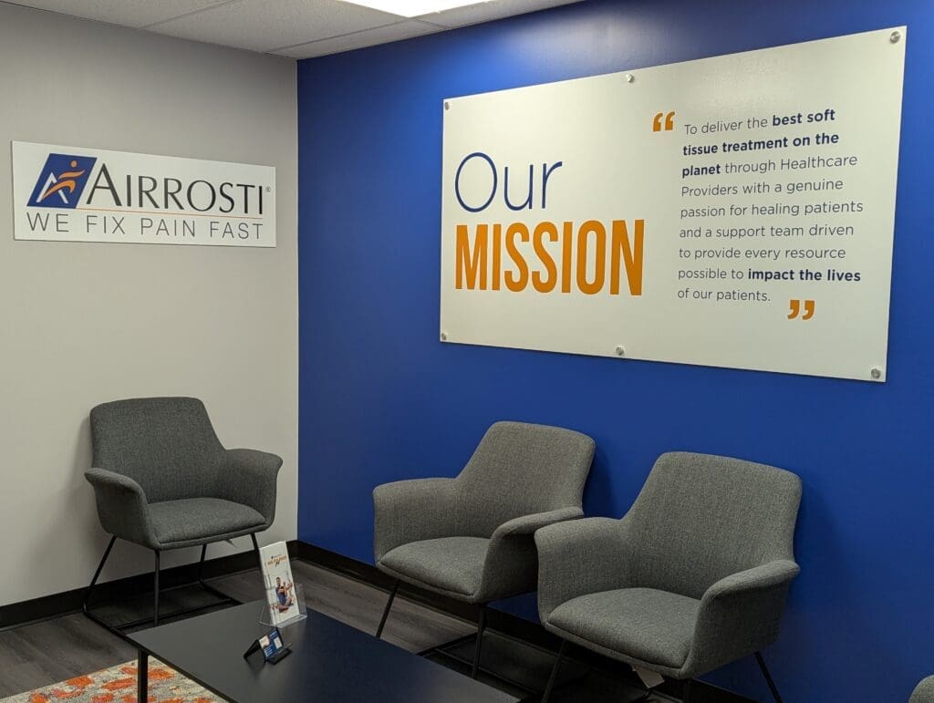 Lobby at Airrosti Tomball