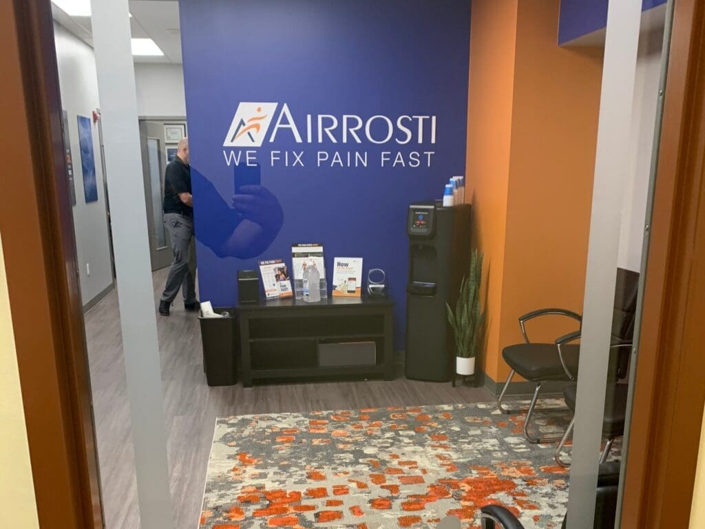 Interior entrance at Airrosti West Plano