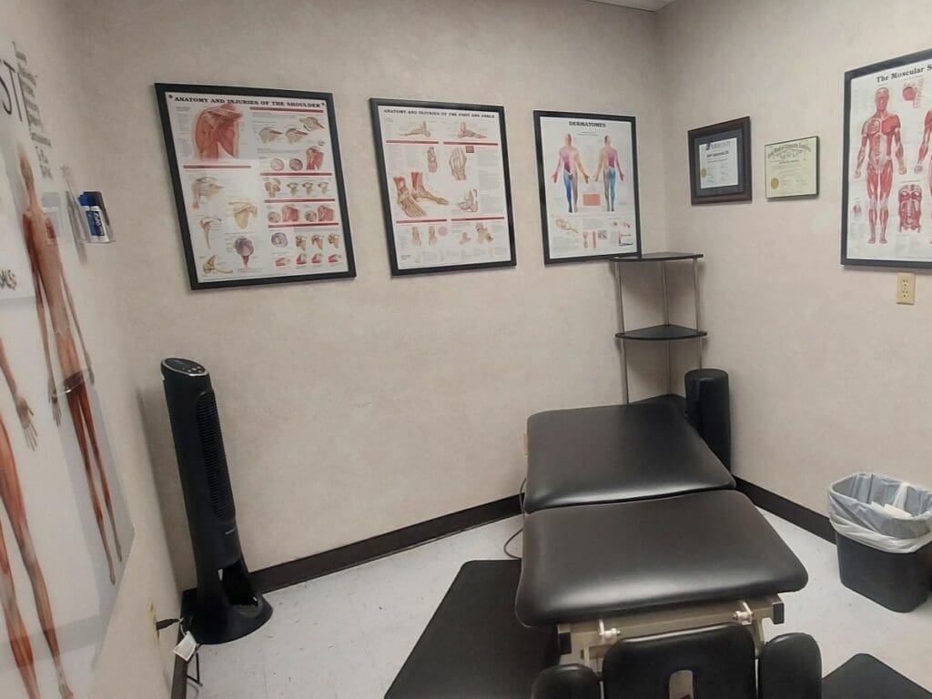 Treatment room at Airrosti Wichita Falls