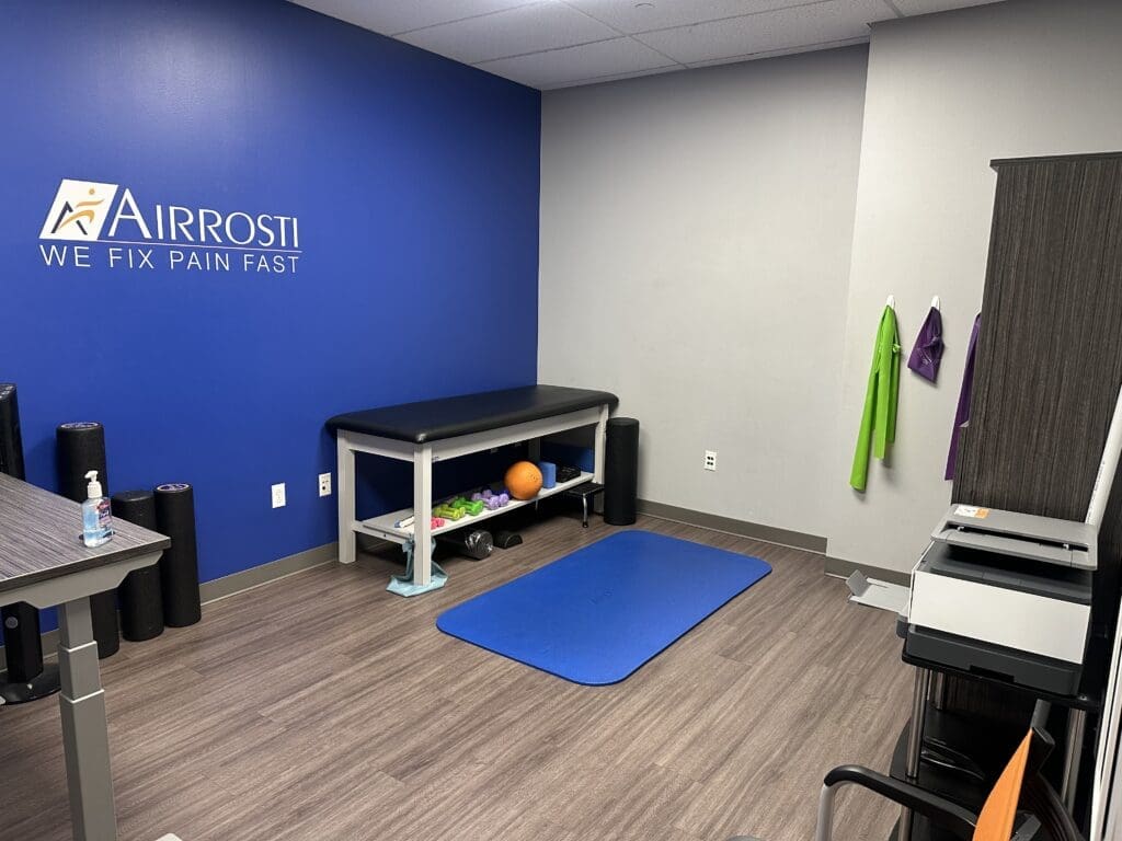 Recovery room at Airrosti West Plano