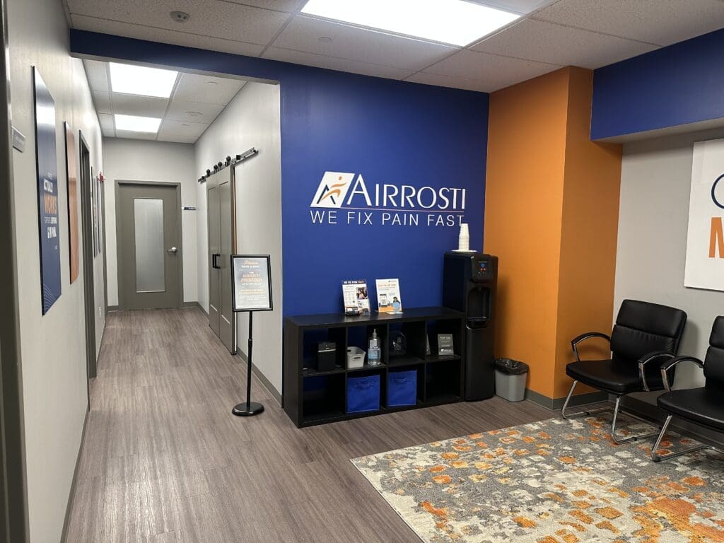 Hallway at Airrosti West Plano
