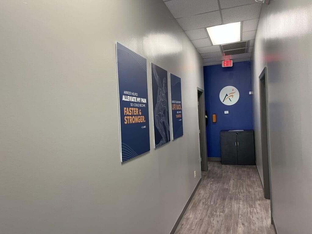 Hallway at Airrosti Fairfield Village