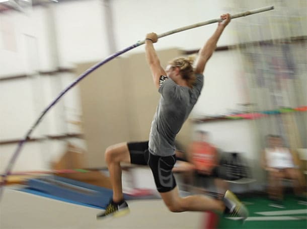 pole vaulting