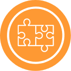 integrates seamlessly icon